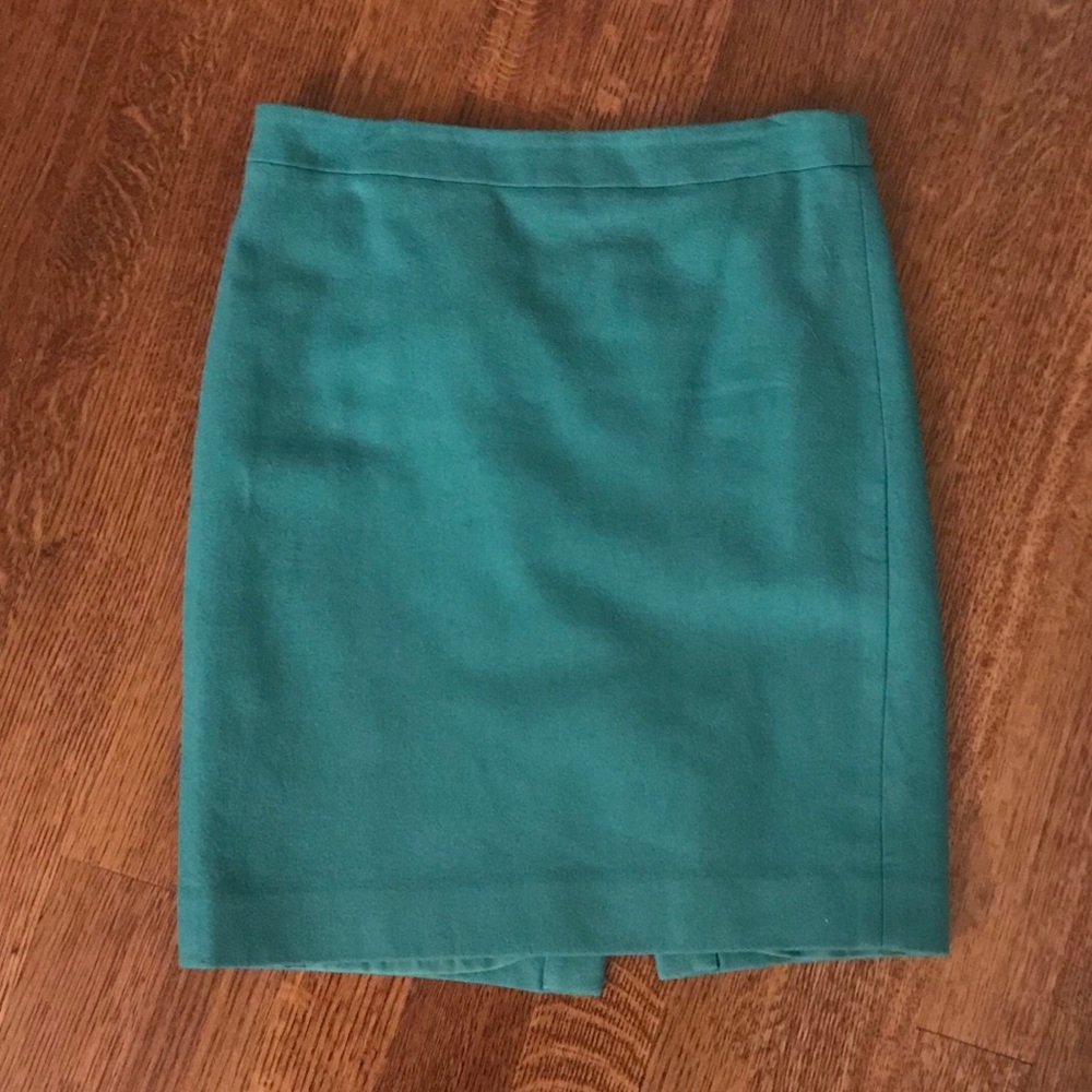 J Crew Wool Pencil Skirt